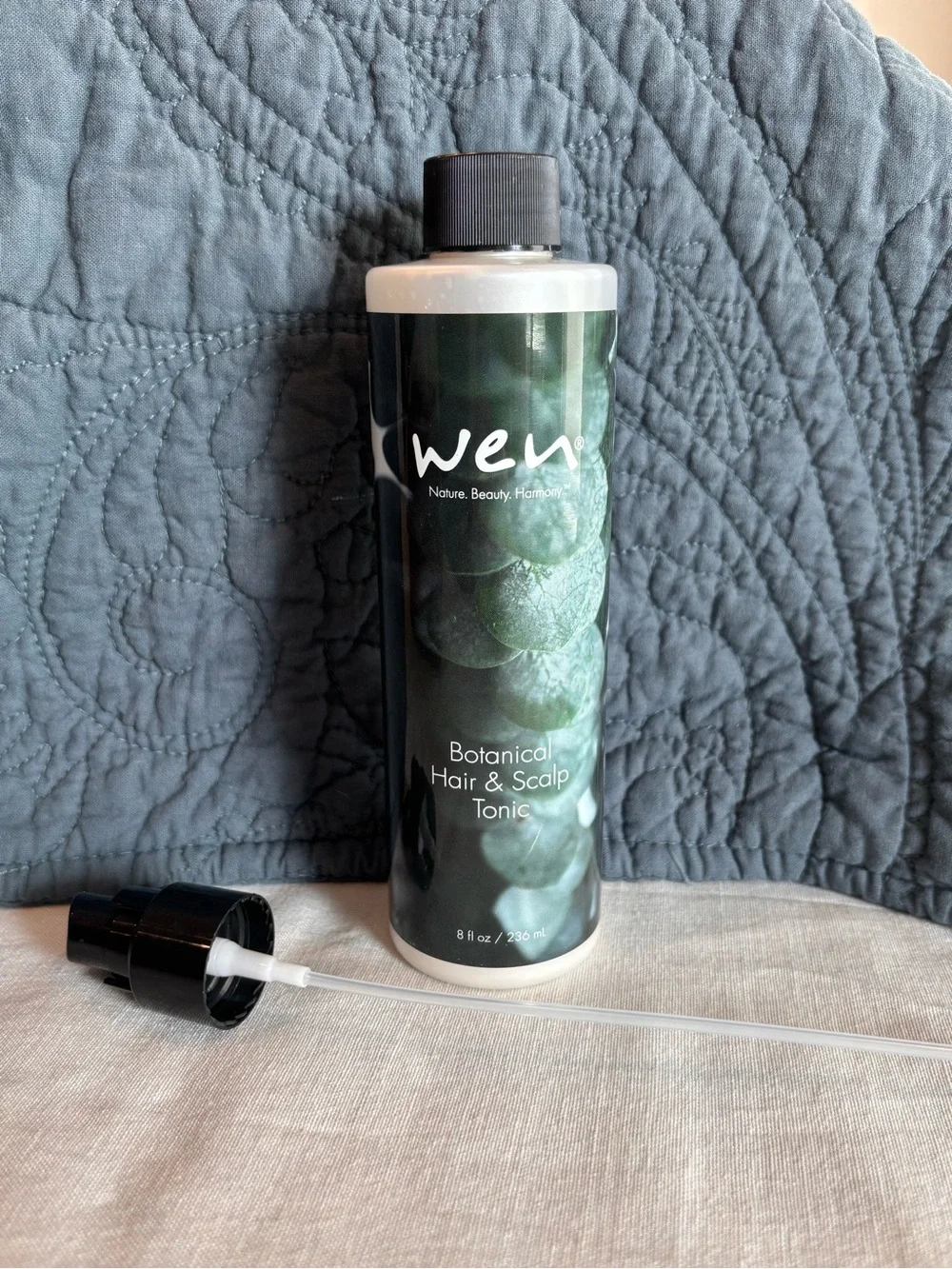 WEN by Chaz Dean Botanical Hair & Scalp Tonic 8 oz with Applicator Pump